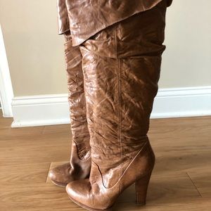 Jessica Simpson size 8 tall boots camel color